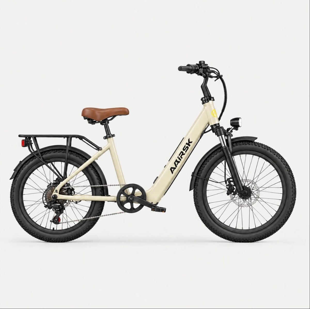 Electric City Bike 24” in beige, photo 1