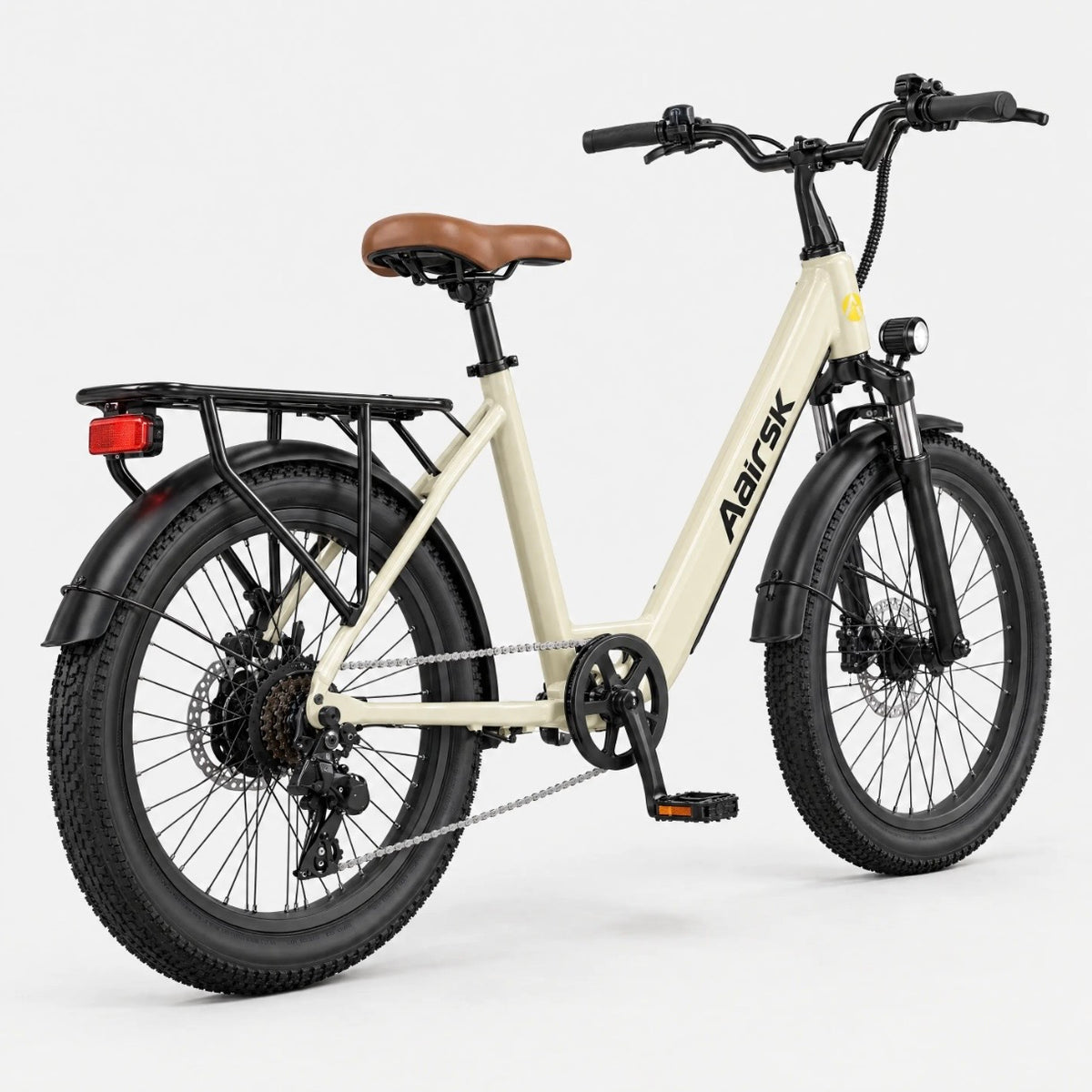Electric City Bike 24” in beige, photo 3