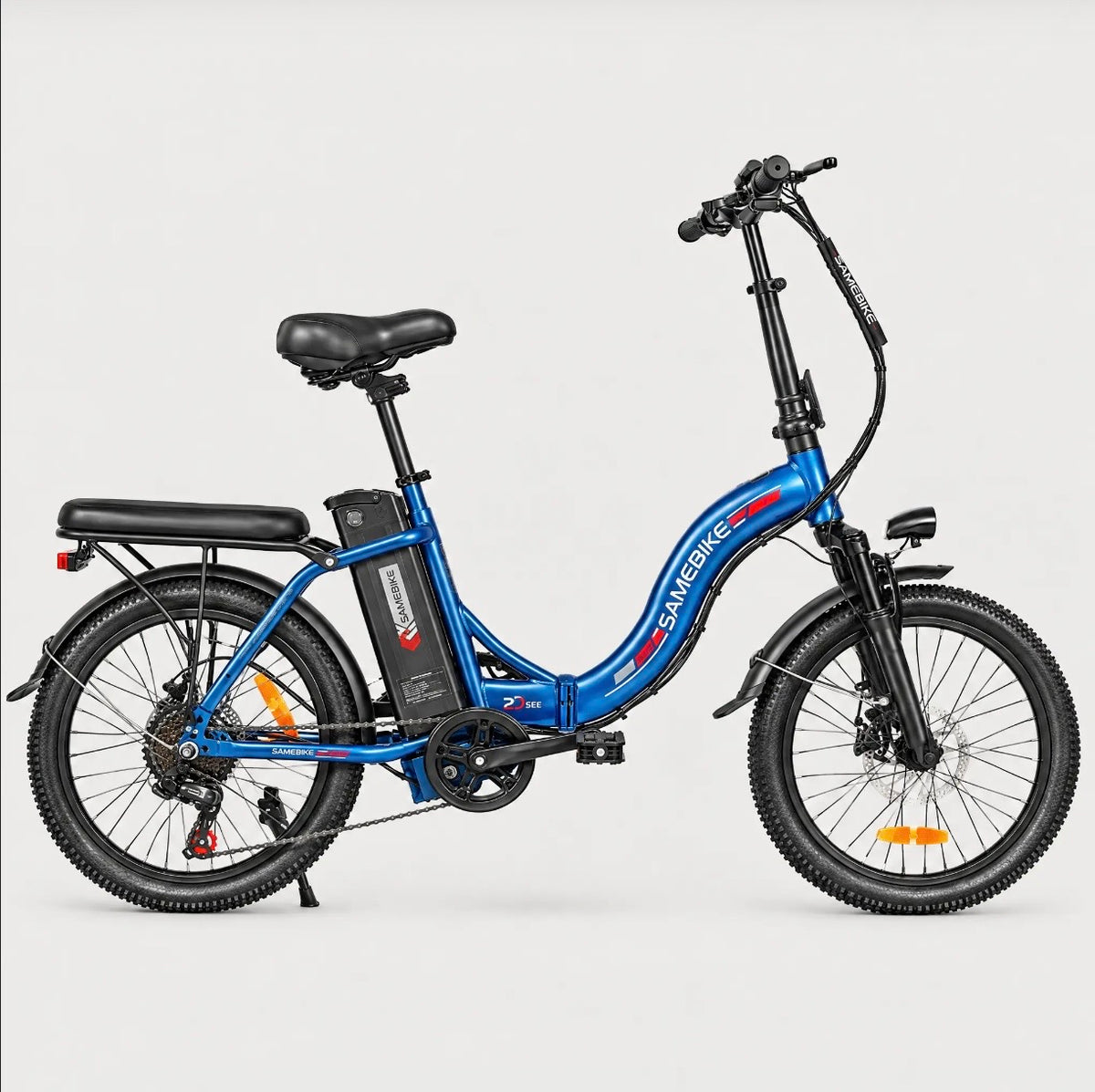 Folding Step-Through Electric Bike