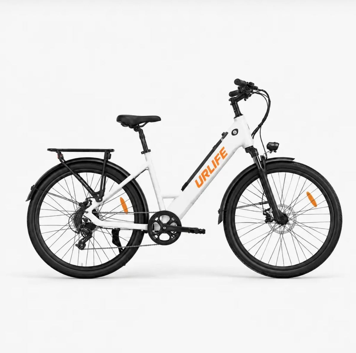 Step-Through Electric City Bike
