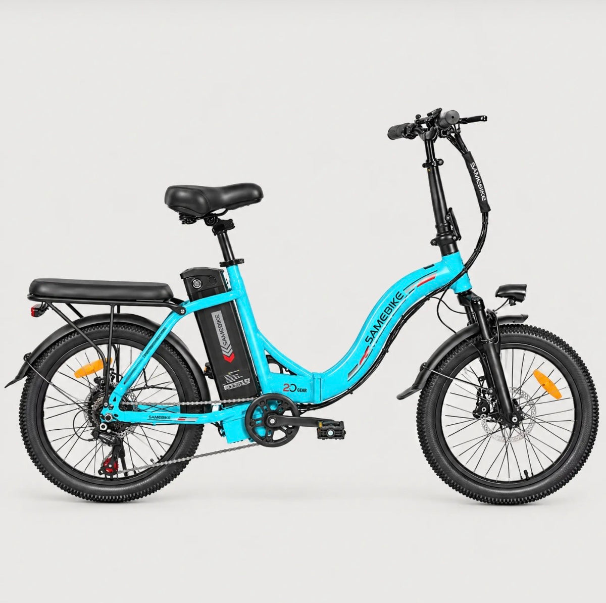 Folding Step-Through Electric Bike