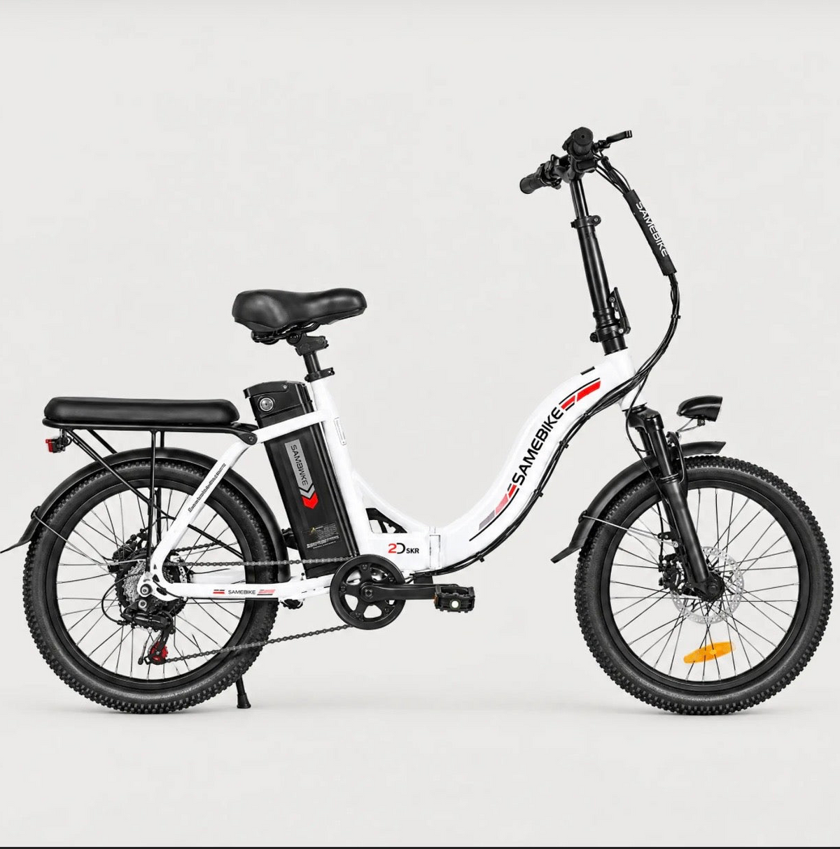 Folding Step-Through Electric Bike
