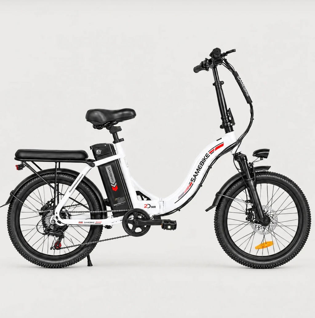 Folding Step-Through Electric Bike