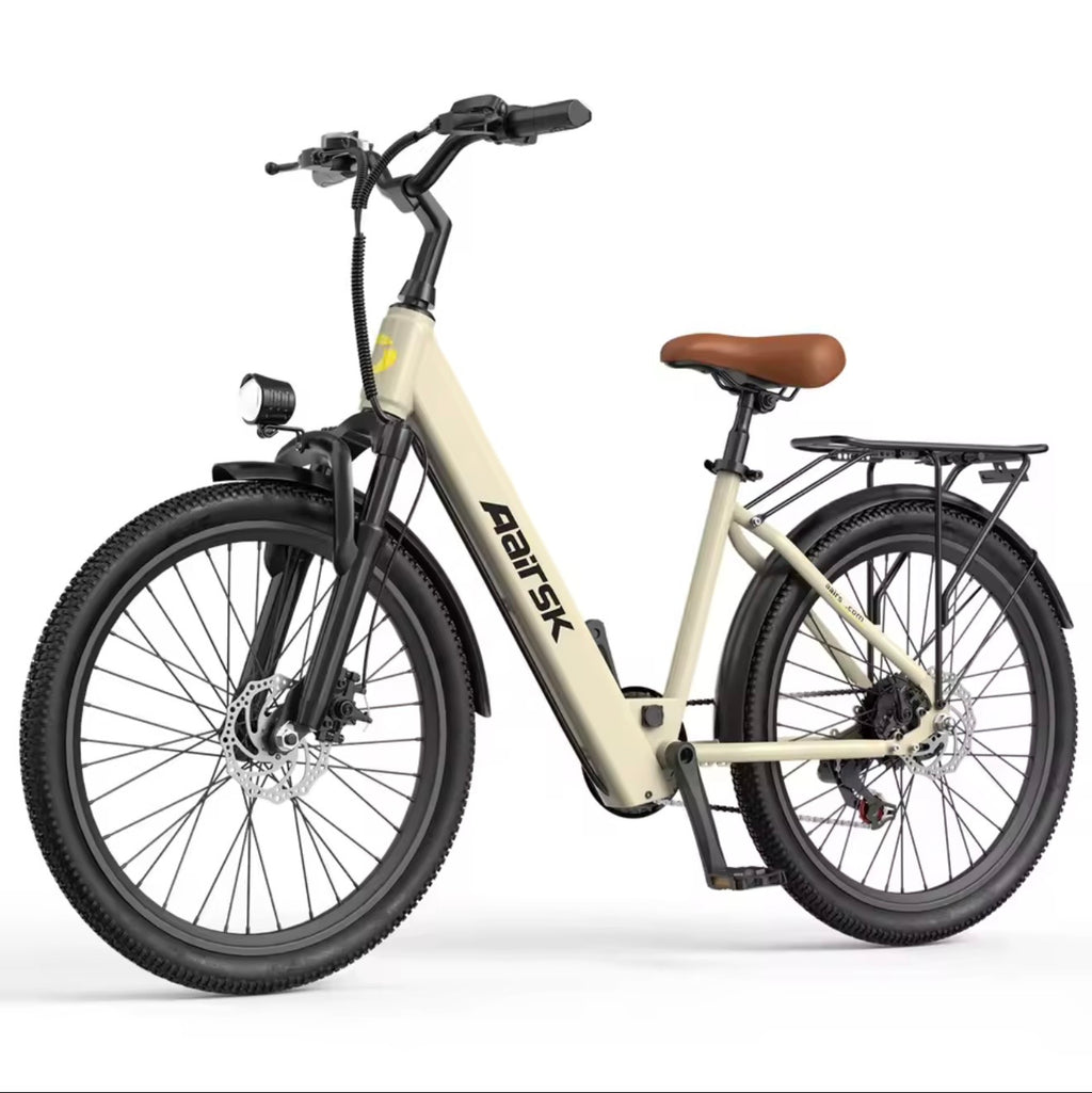 Electric City Bike 24” in beige, photo 7