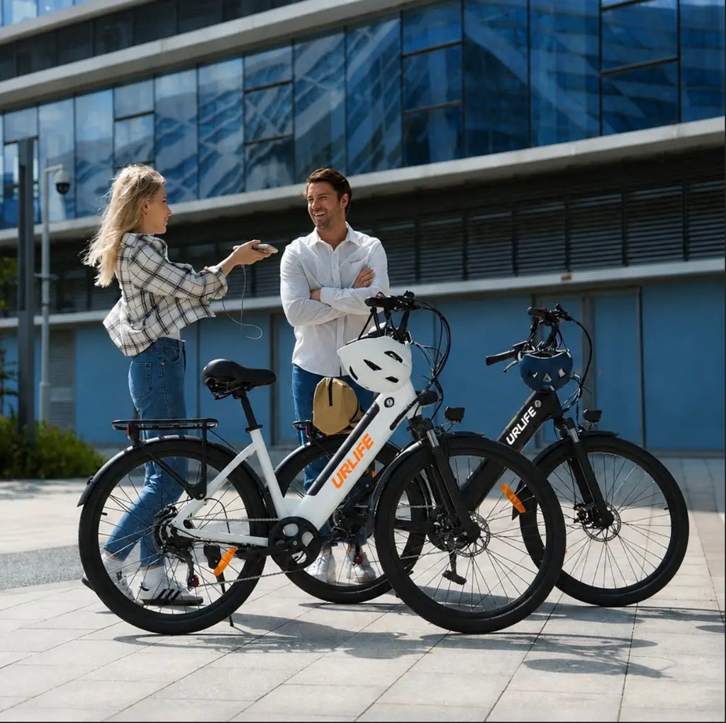 Step-Through Electric City Bike