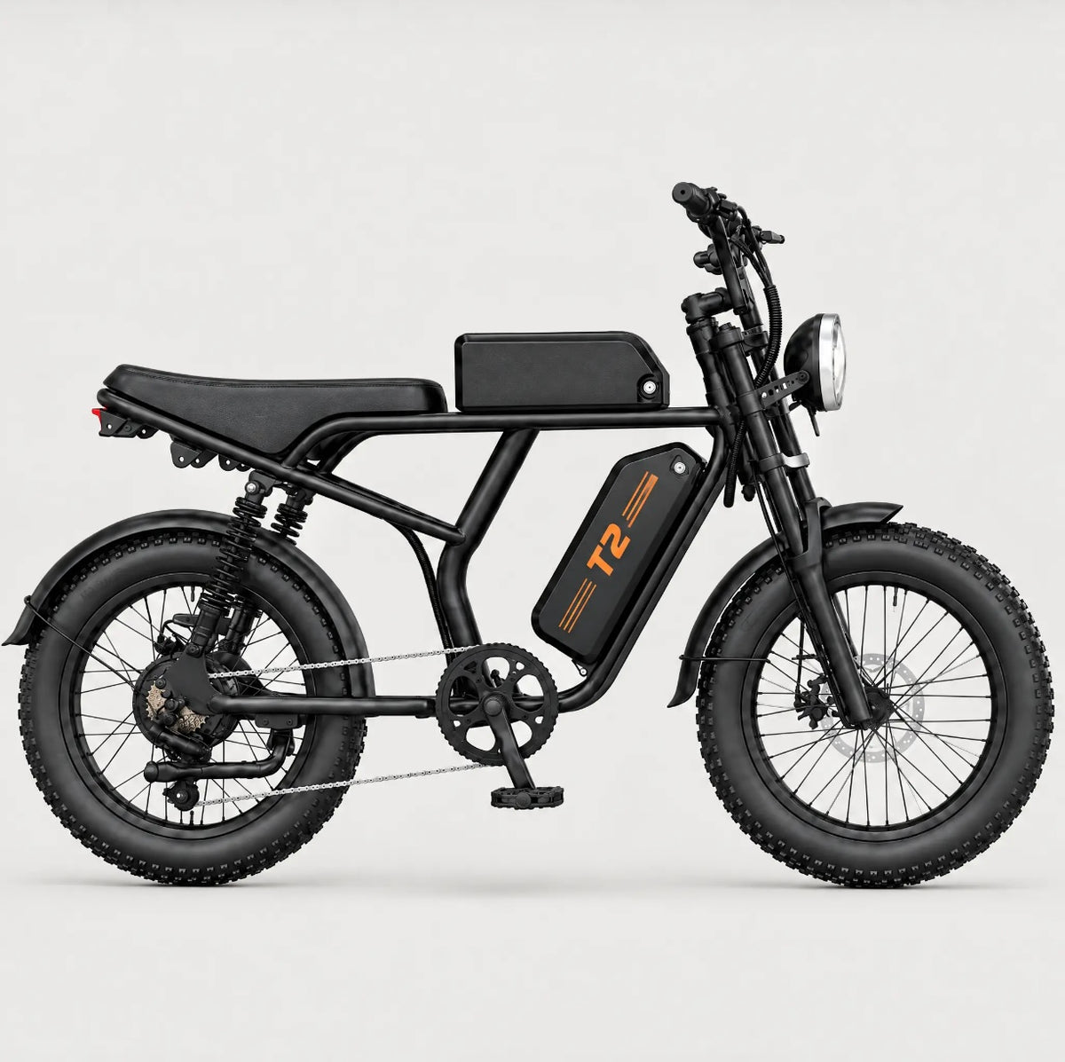 Motorcycle-Style Electric Bike