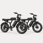 Motorcycle-Style Electric Bike Duo (2 bikes)