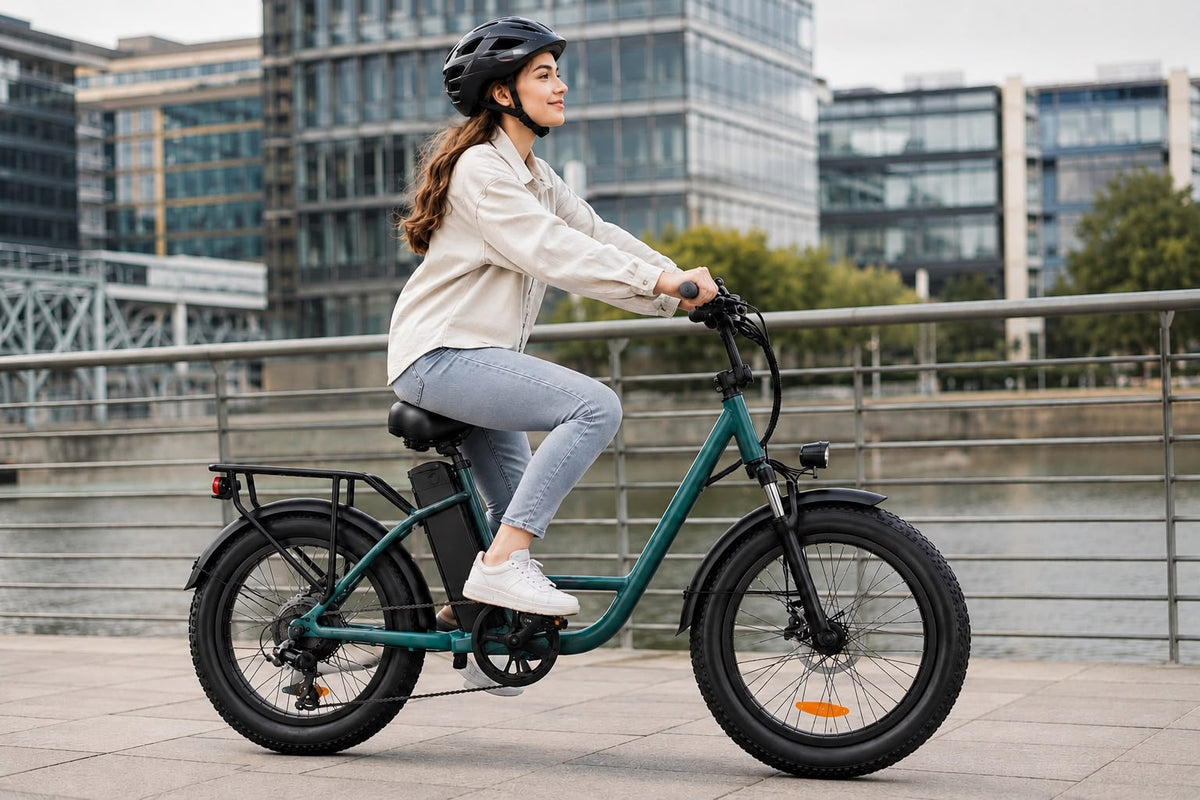 Fat Tyre Step-Through Electric Bike, photo 4