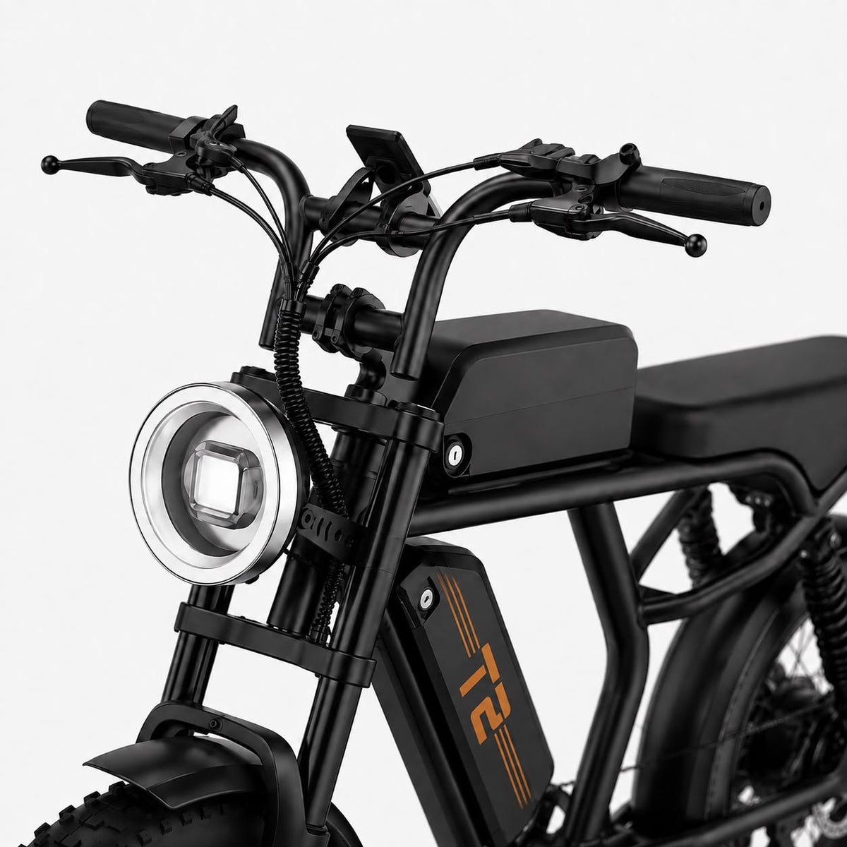 Motorcycle-Style Electric Bike, photo 1