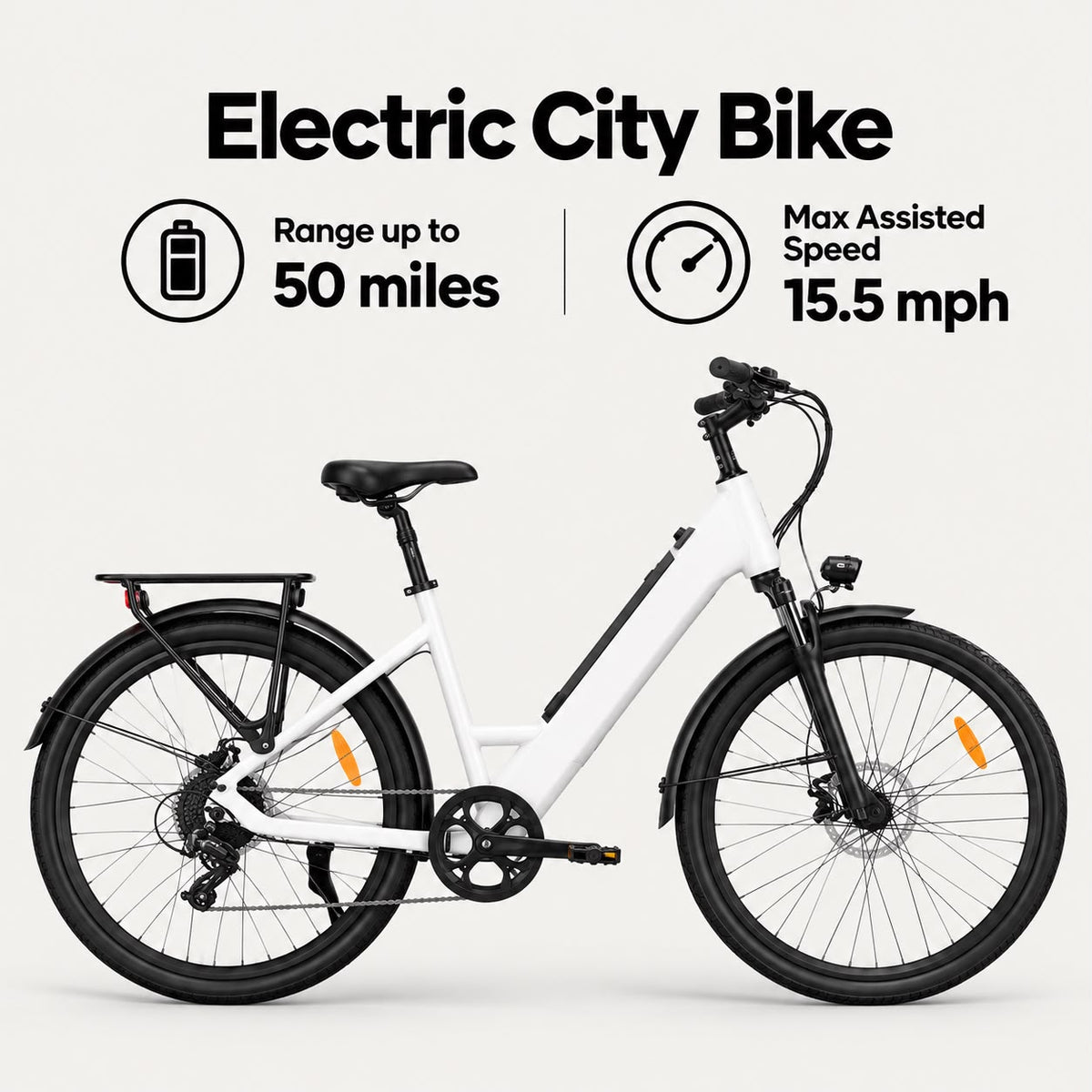 Step-Through Electric City Bike, photo 7