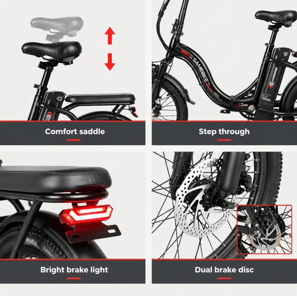 Folding Step-Through Electric Bike, photo 14