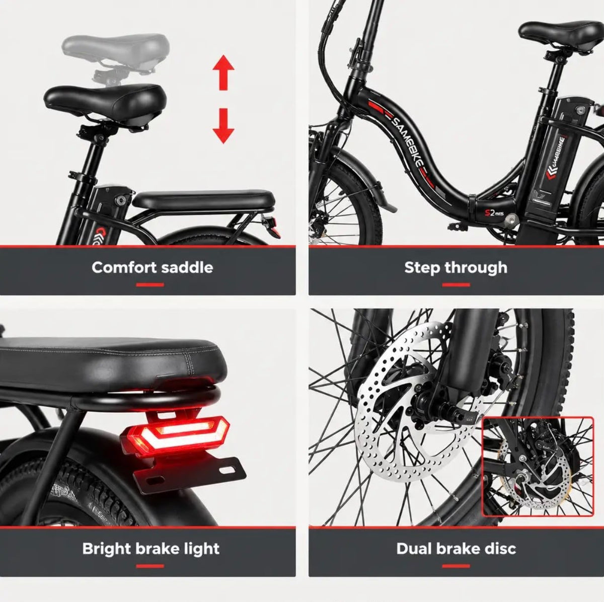 Folding Step-Through Electric Bike, photo 14