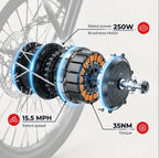 Folding Step-Through Electric Bike, photo 13