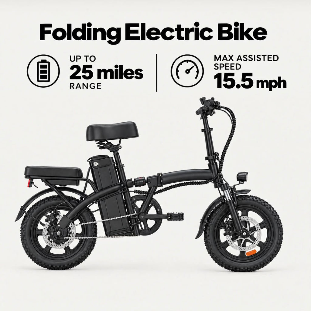 Compact Folding Electric Bike