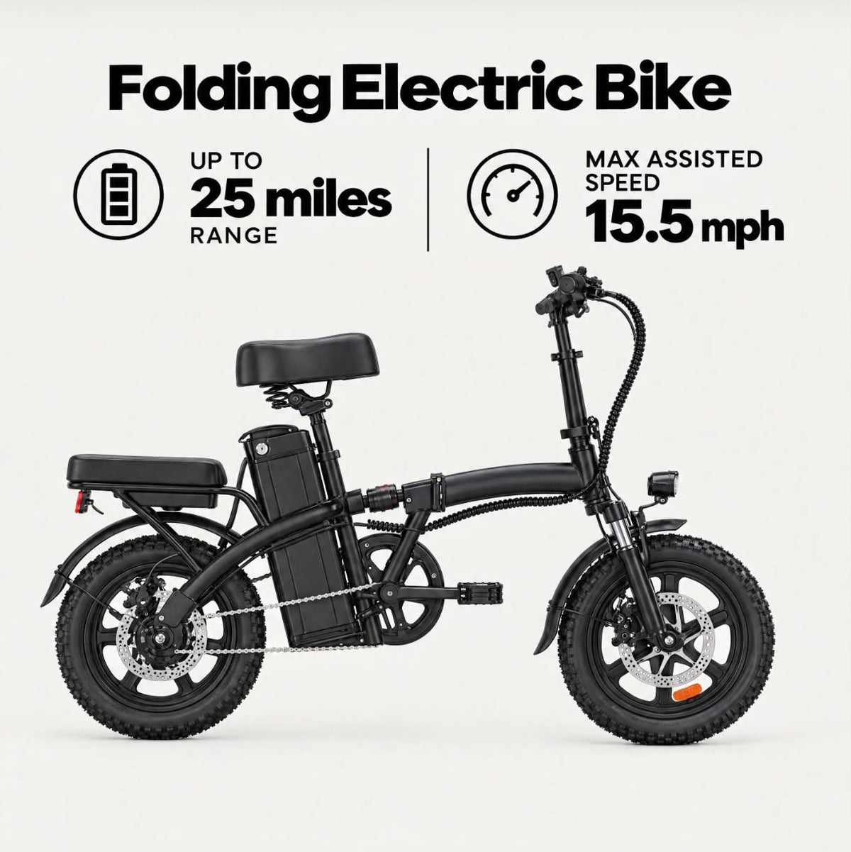 Compact Folding Electric Bike