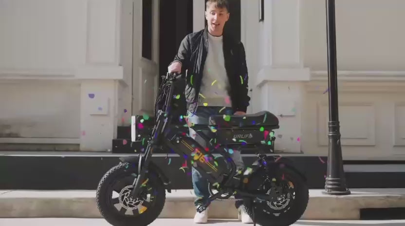 T16 Electric Bike video